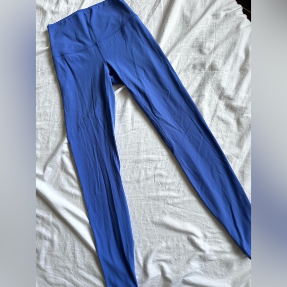 Lululemon high waist yoga Pilates periwinkle blue size 4 ankle leggings - Picture 7 of 8